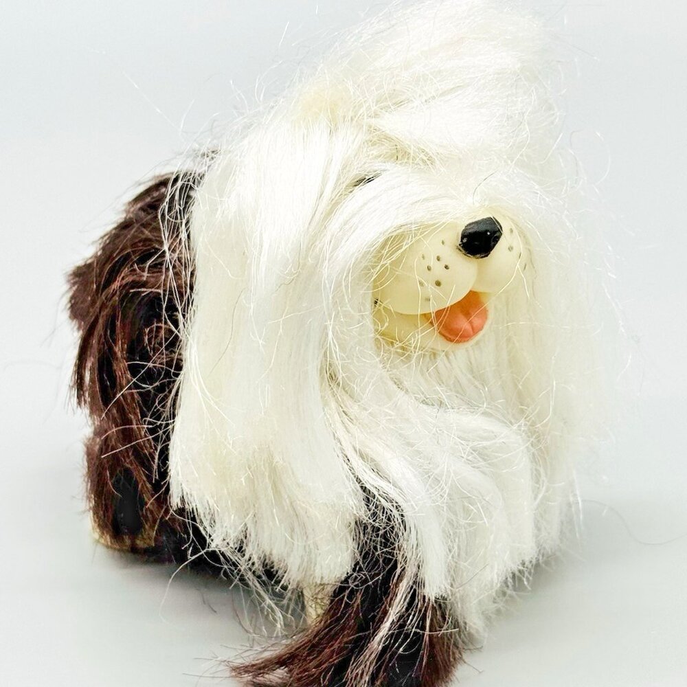 Vintage Sweetie Pups Old English Sheepdog‎ 1989 Hasbro Dog Puppy